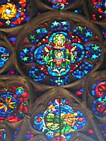 Reims - Cathedrale - Rosace, Detail (1)
